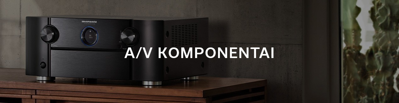 A/V KOMPONENTAI