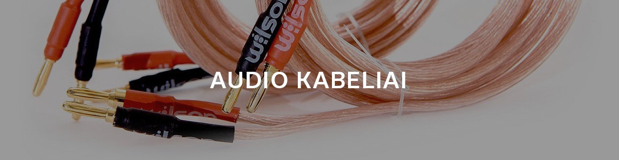 AUDIO KABELIAI